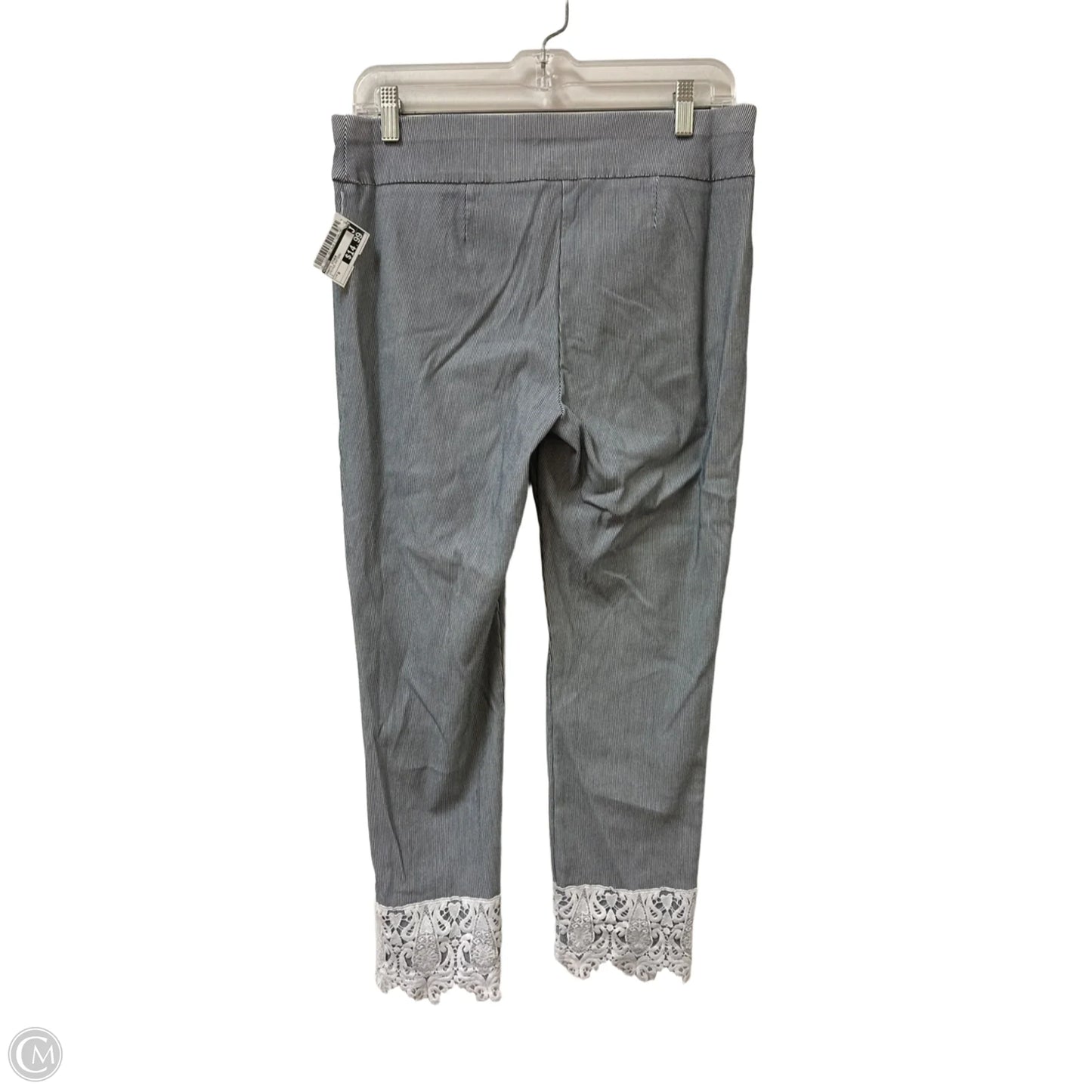 Pants Other By Chicos In Striped Pattern, Size: 6