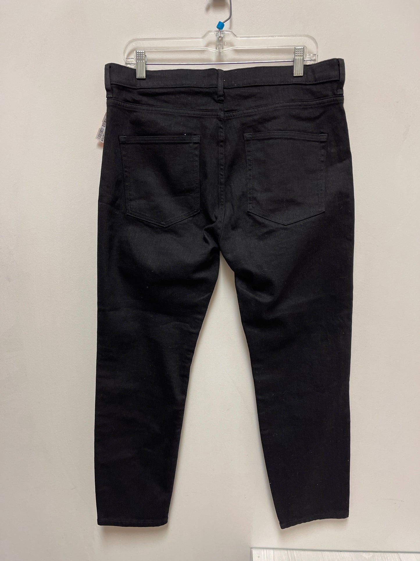Jeans Straight By Everlane In Black Denim, Size: 14