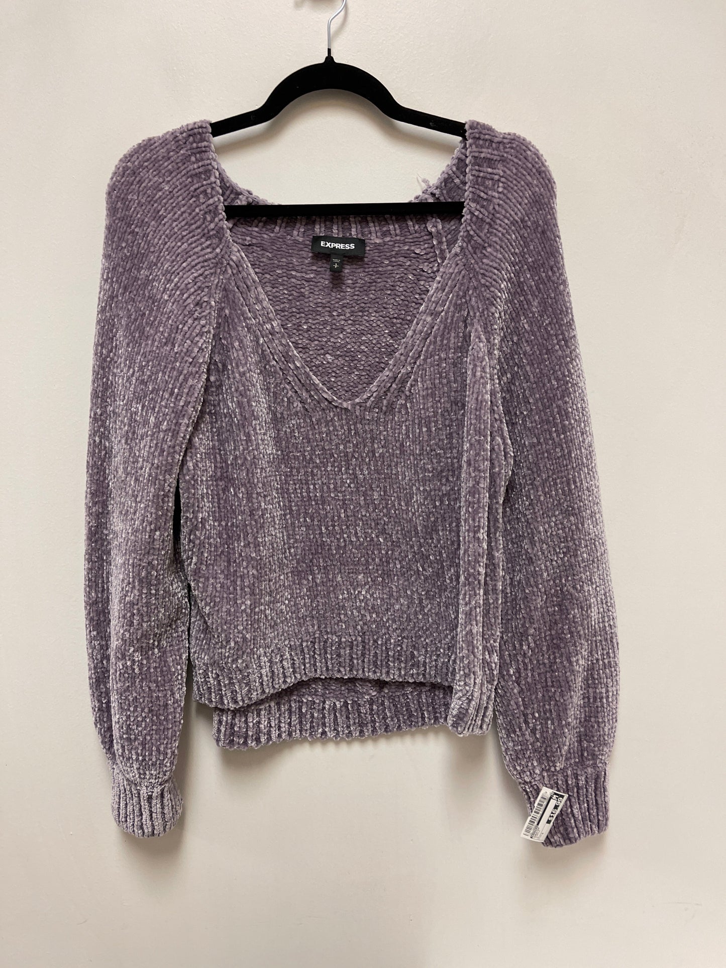 Sweater By Express In Purple, Size: S