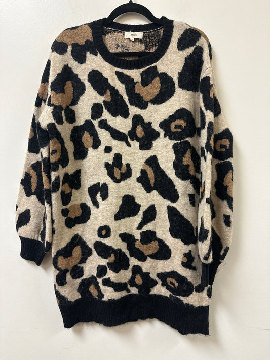 Sweater By Entro In Animal Print, Size: M