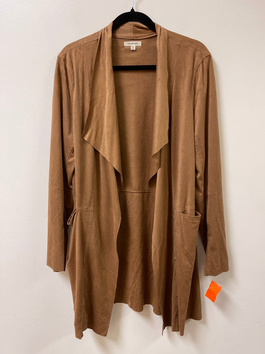 Sweater Cardigan By Max Studio In Brown, Size: Xl