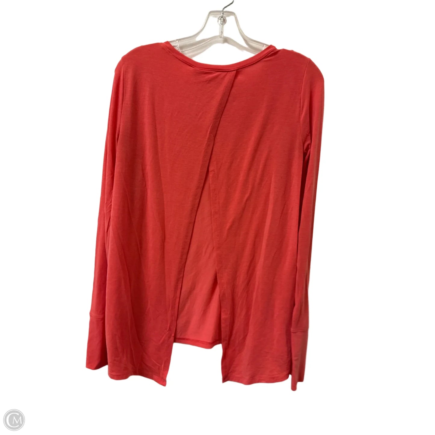 Athletic Top Long Sleeve Crewneck By Gapfit In Pink, Size: S