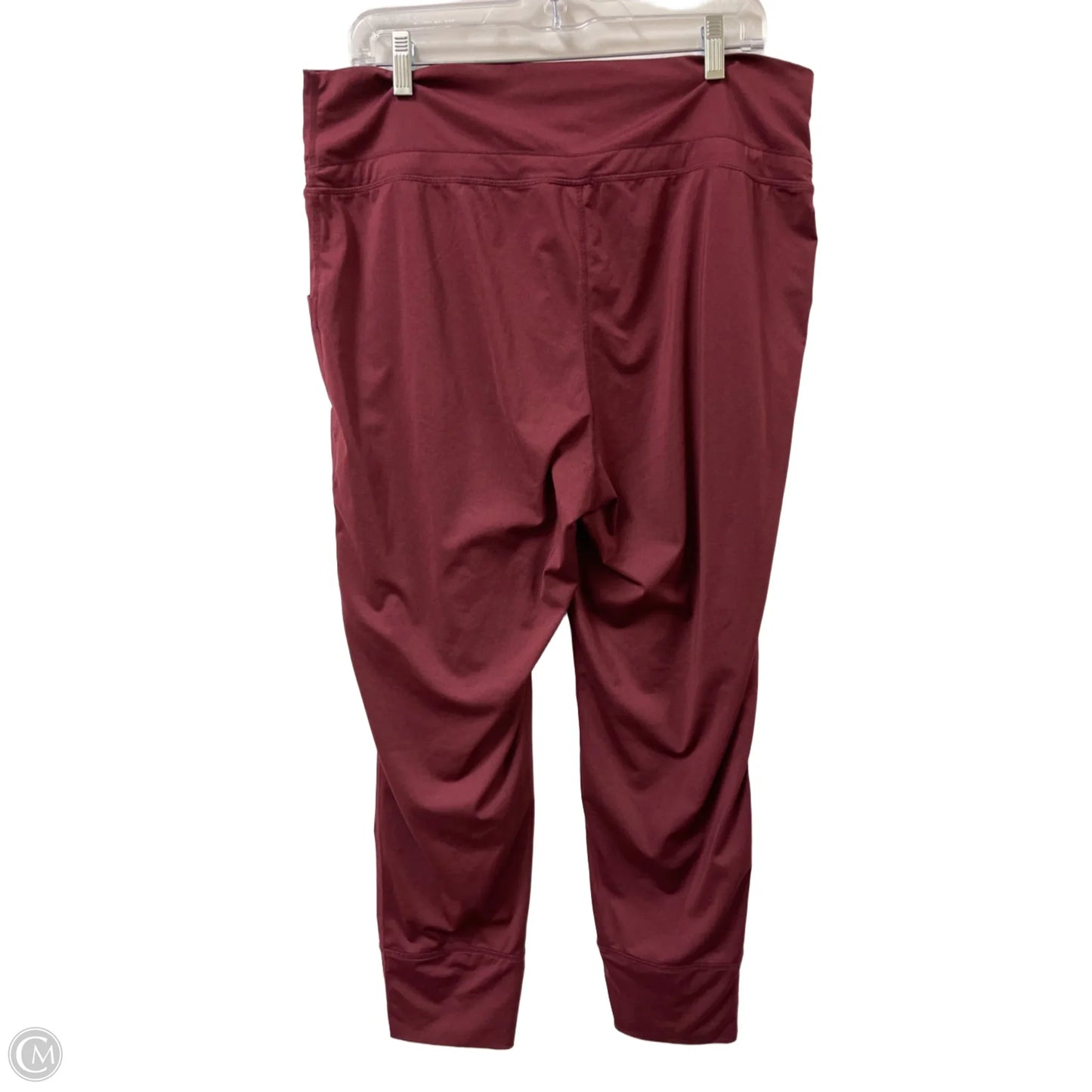 Athletic Pants By Fabletics In Red, Size: Xl