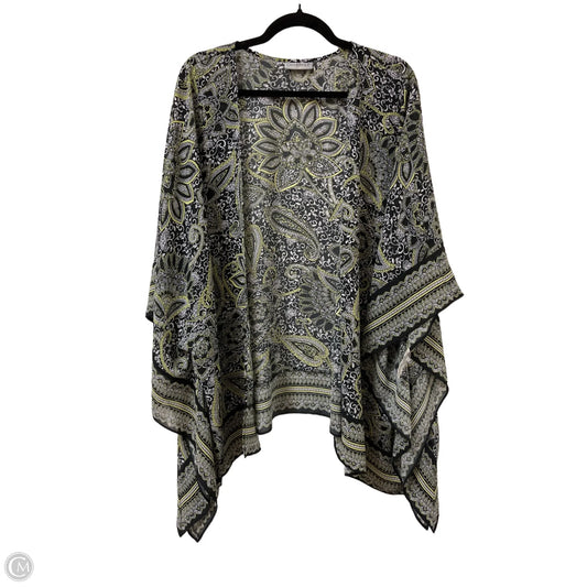 Kimono By Catherines In Black & Yellow, Size: Osfm
