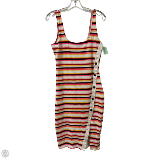 Dress Casual Maxi By Express In Striped Pattern, Size: M