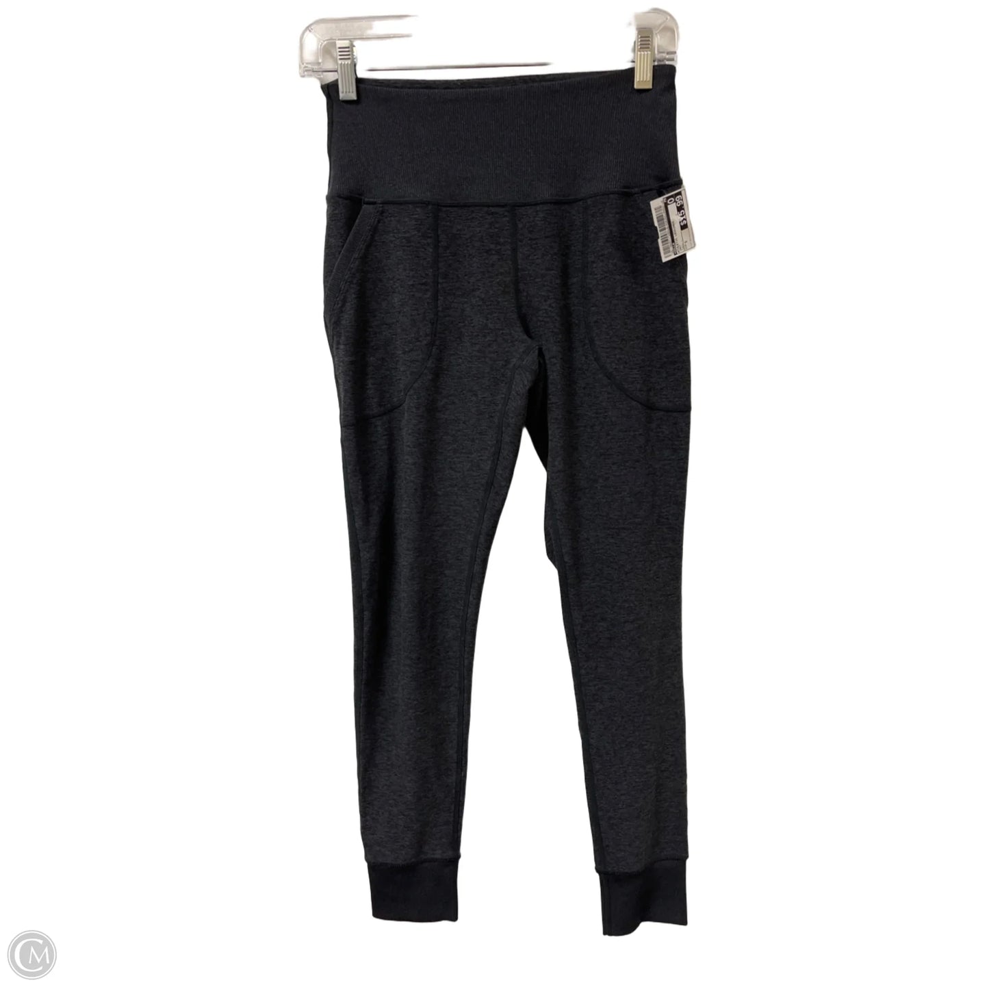 Athletic Leggings By Zella In Grey, Size: S
