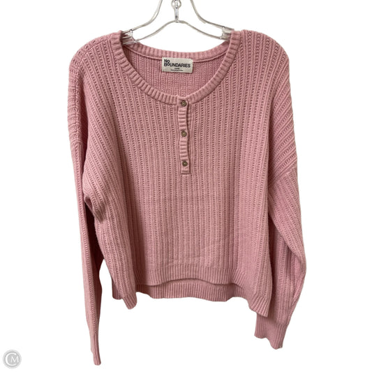 Sweater By No Boundaries In Pink, Size: M