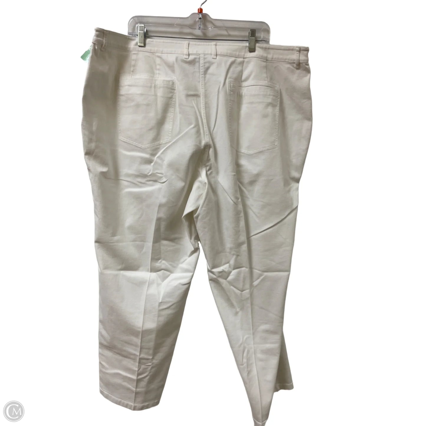 Pants Designer By Lafayette 148 In White, Size: 24