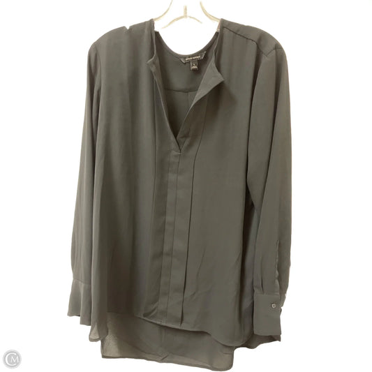 Top Long Sleeve By Banana Republic In Black, Size: L