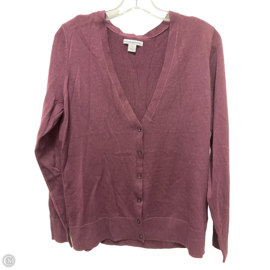 Sweater Cardigan By Amazon Essentials In Red, Size: L