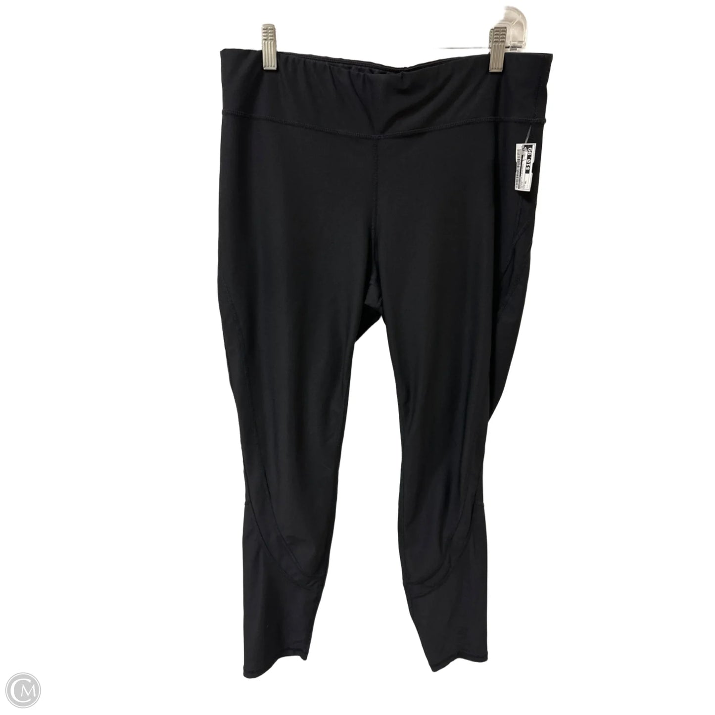 Athletic Leggings By Xersion In Black, Size: Xl