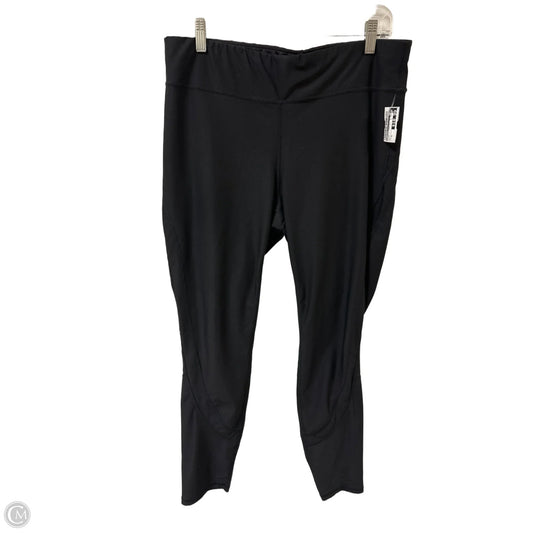 Athletic Leggings By Xersion In Black, Size: Xl
