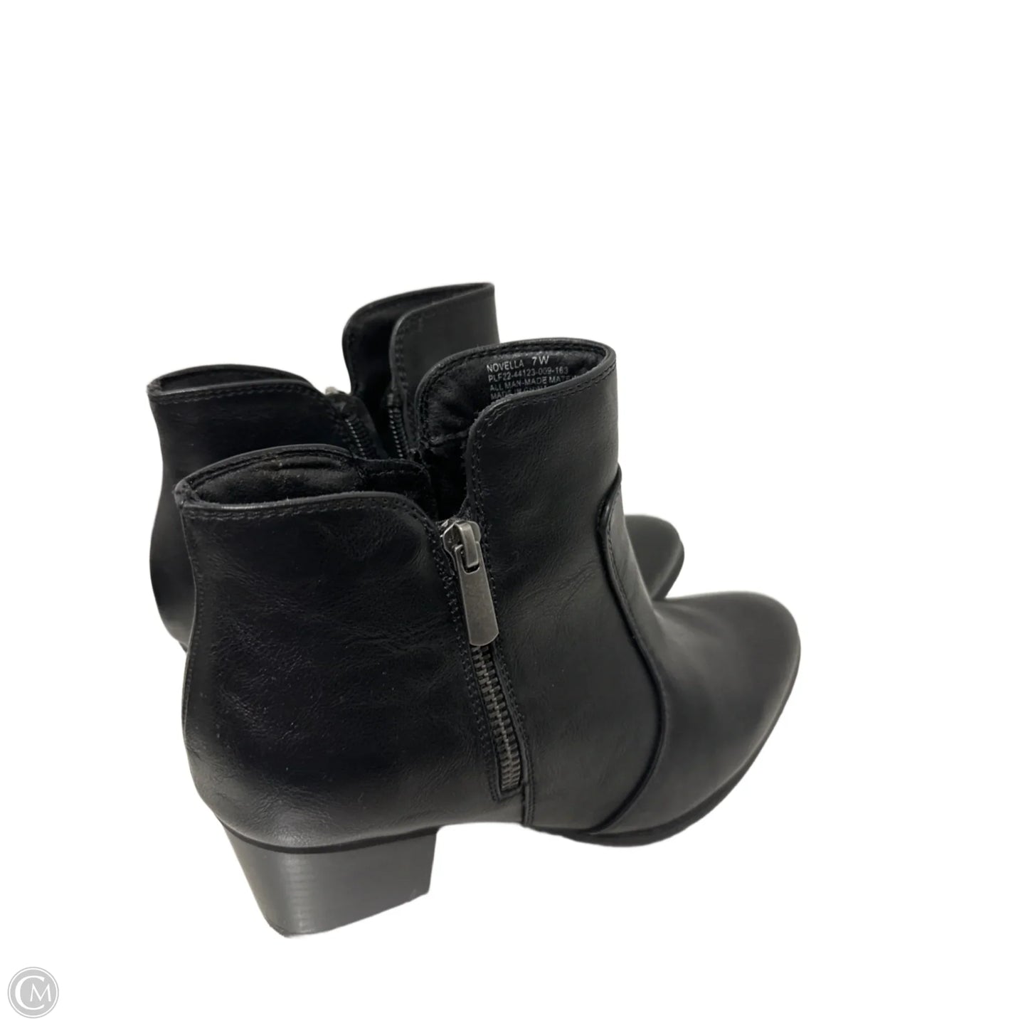 Boots Ankle Heels By Kim Rogers In Black, Size: 7