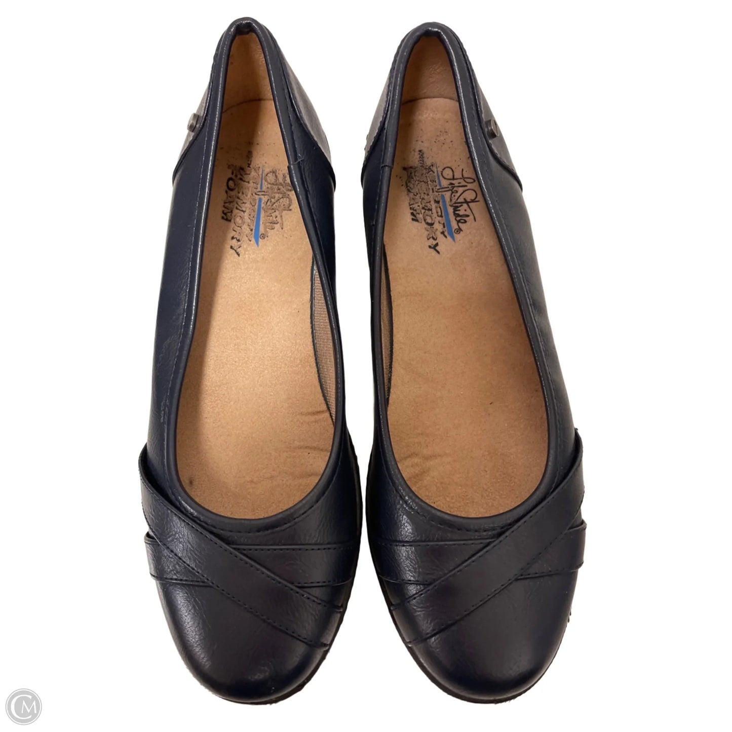 Shoes Flats By Life Stride In Navy, Size: 9