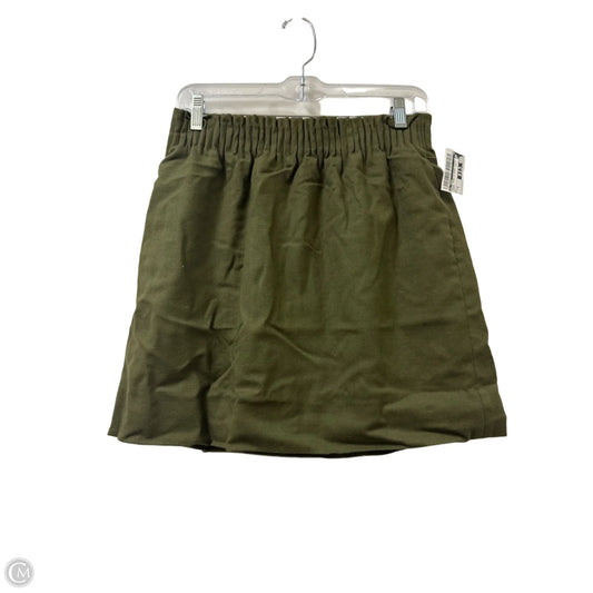 Skirt Mini & Short By J. Crew In Green, Size: 8