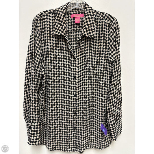 Blouse Long Sleeve By Catherine Malandrino  Size: L