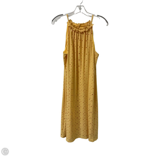 Dress Casual Short By London Times In Yellow, Size: L
