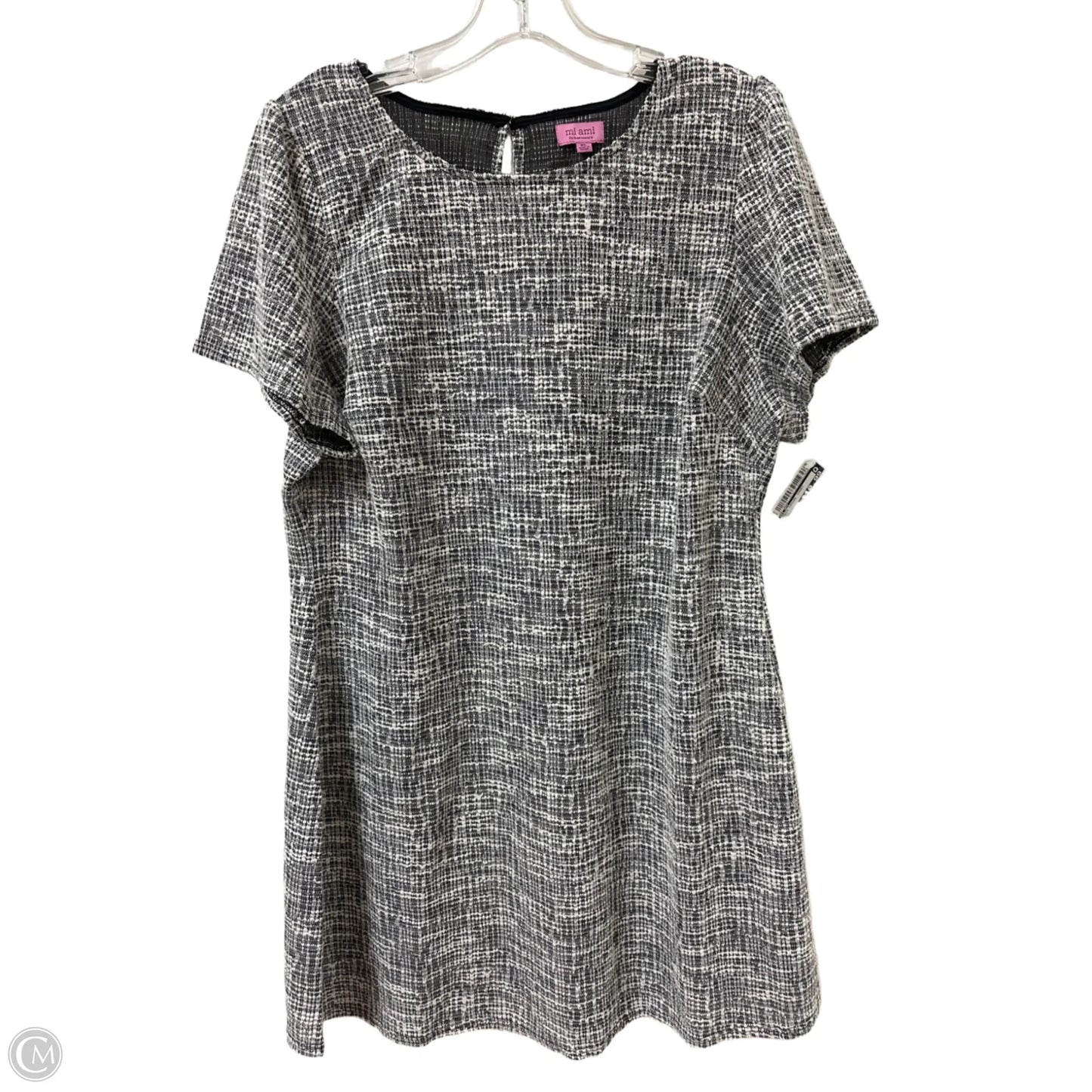 Dress Casual Short By Mi Ami In Grey, Size: Xl
