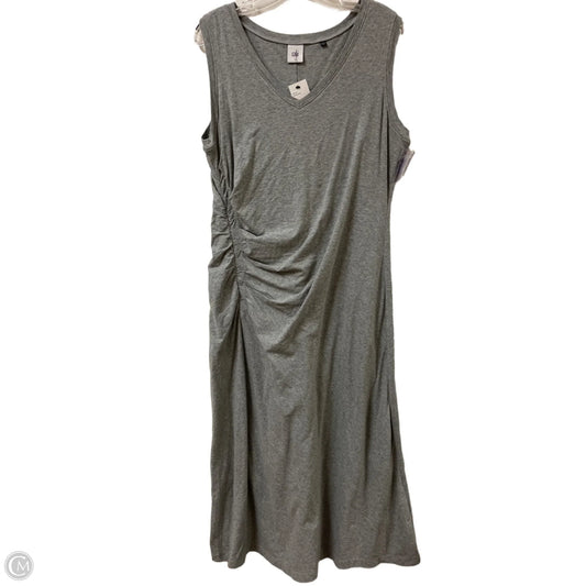 Dress Casual Maxi By Cabi In Grey, Size: L