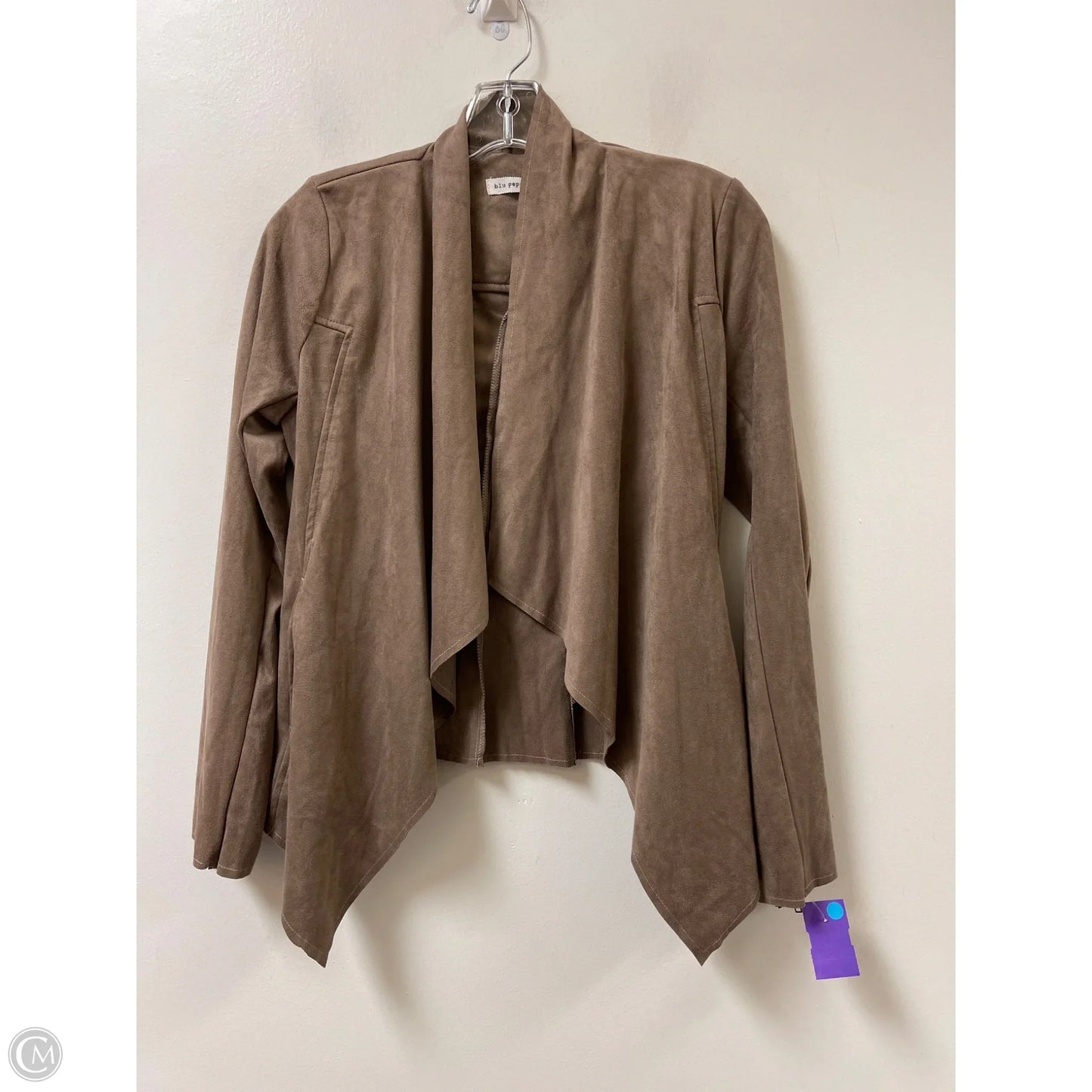 Blazer By Blu Pepper In Brown, Size: S