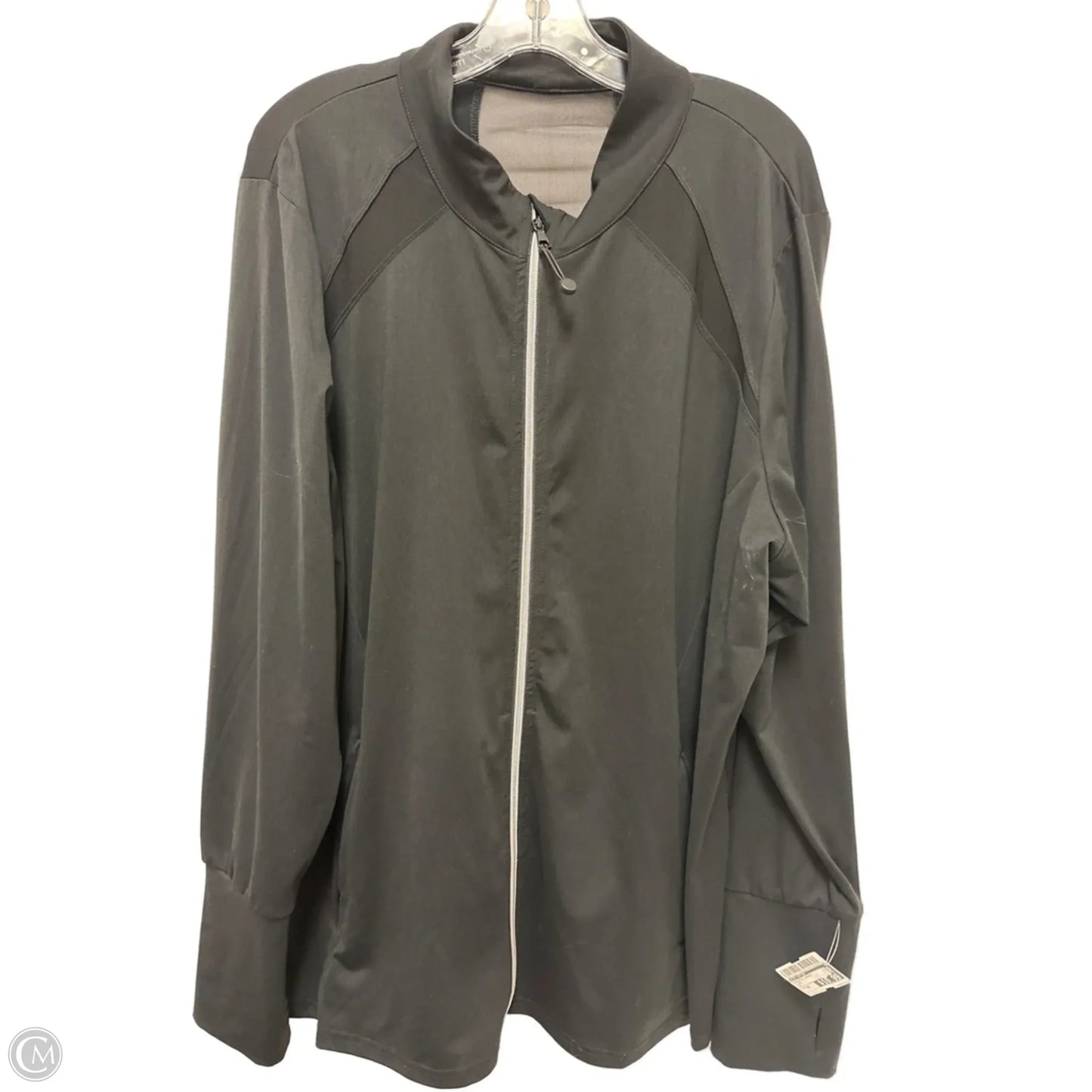 Athletic Jacket By Livi Active In Black, Size: 4x