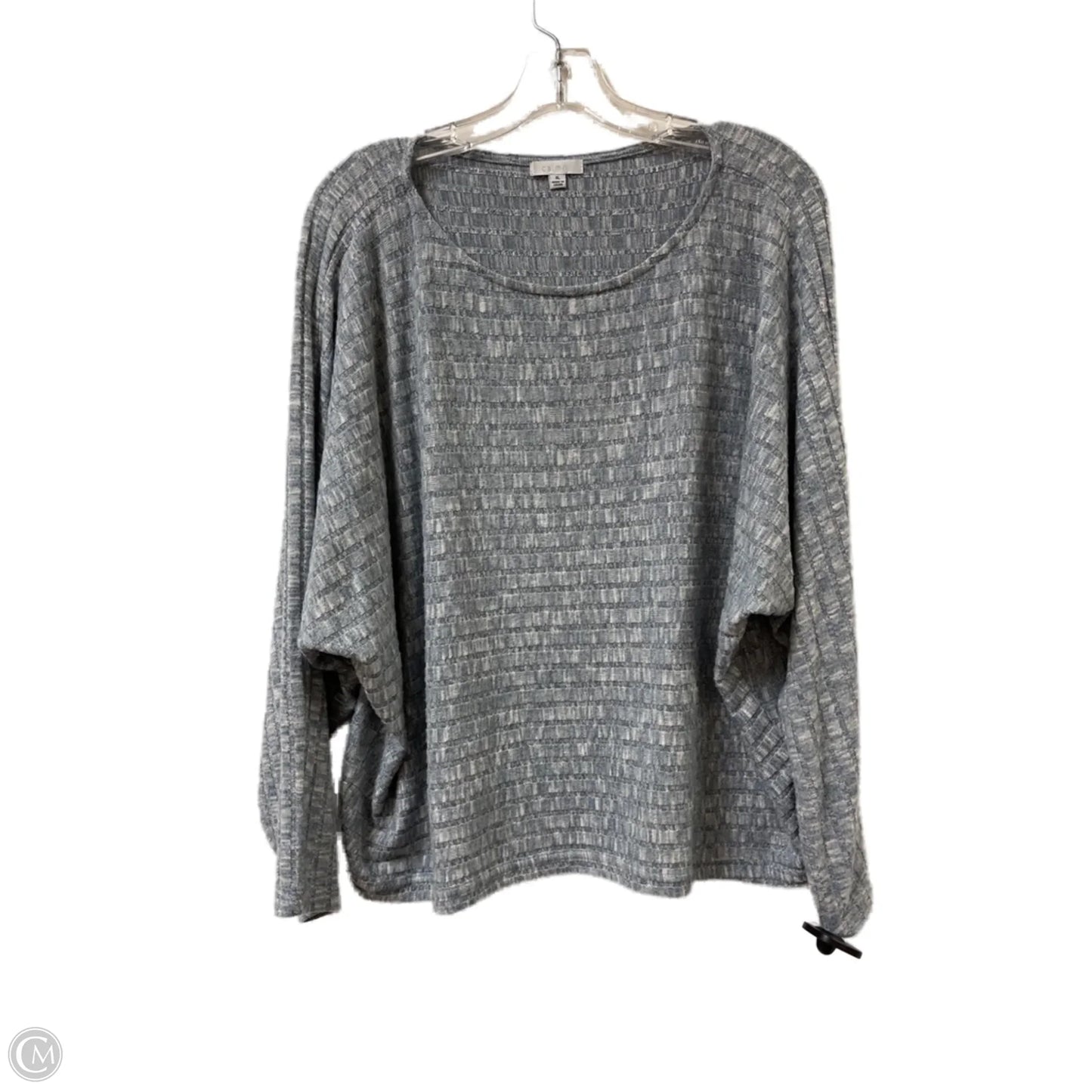 Top Long Sleeve By Johnny Was In Blue, Size: Xl