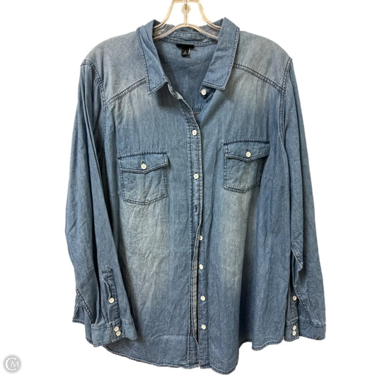 Jeans Boot Cut By Torrid In Blue, Size: 2x