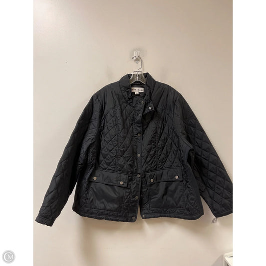 Jacket Puffer & Quilted By Ava & Viv In Black, Size: 4x