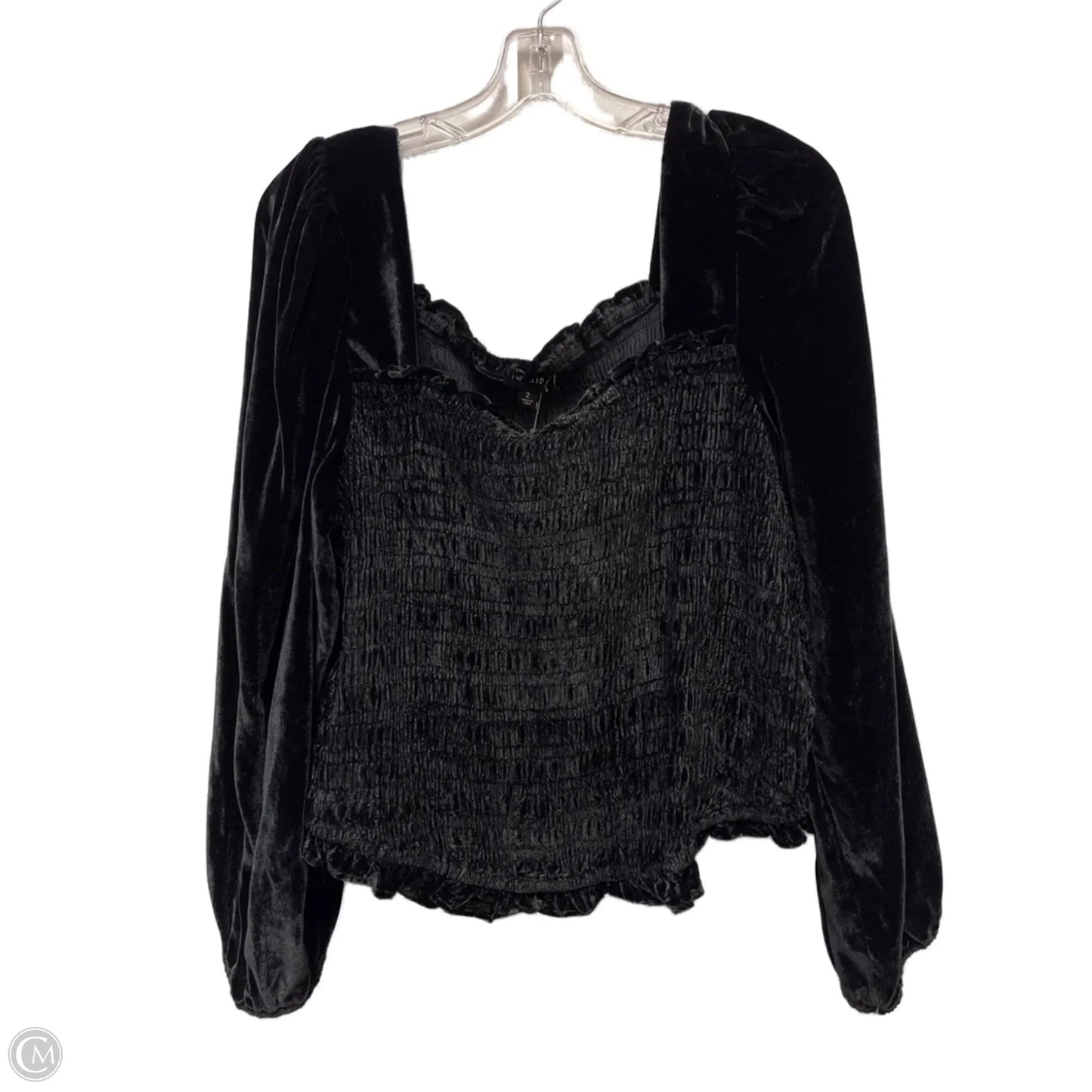 Top Long Sleeve By Torrid In Black, Size: 2x