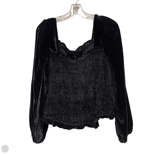 Top Long Sleeve By Torrid In Black, Size: 2x