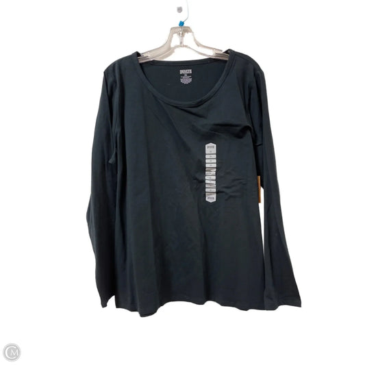 Top Long Sleeve By Duluth Trading In Black, Size: 1x