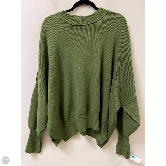Sweater By White Birch In Green, Size: 1x
