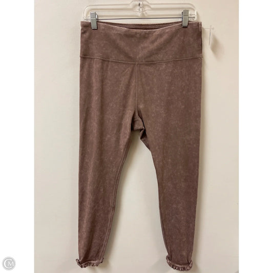 Athletic Leggings By Joy Lab In Leopard Print, Size: Xl