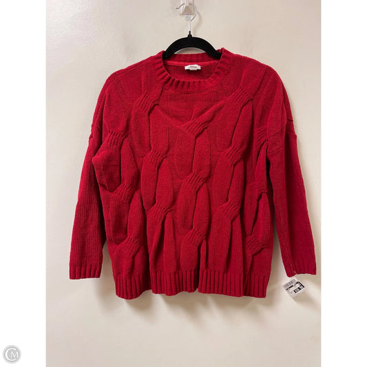 Sweater By J. Jill In Red, Size: Xsp