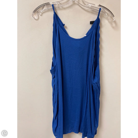 Top Sleeveless By Torrid In Blue, Size: 2x