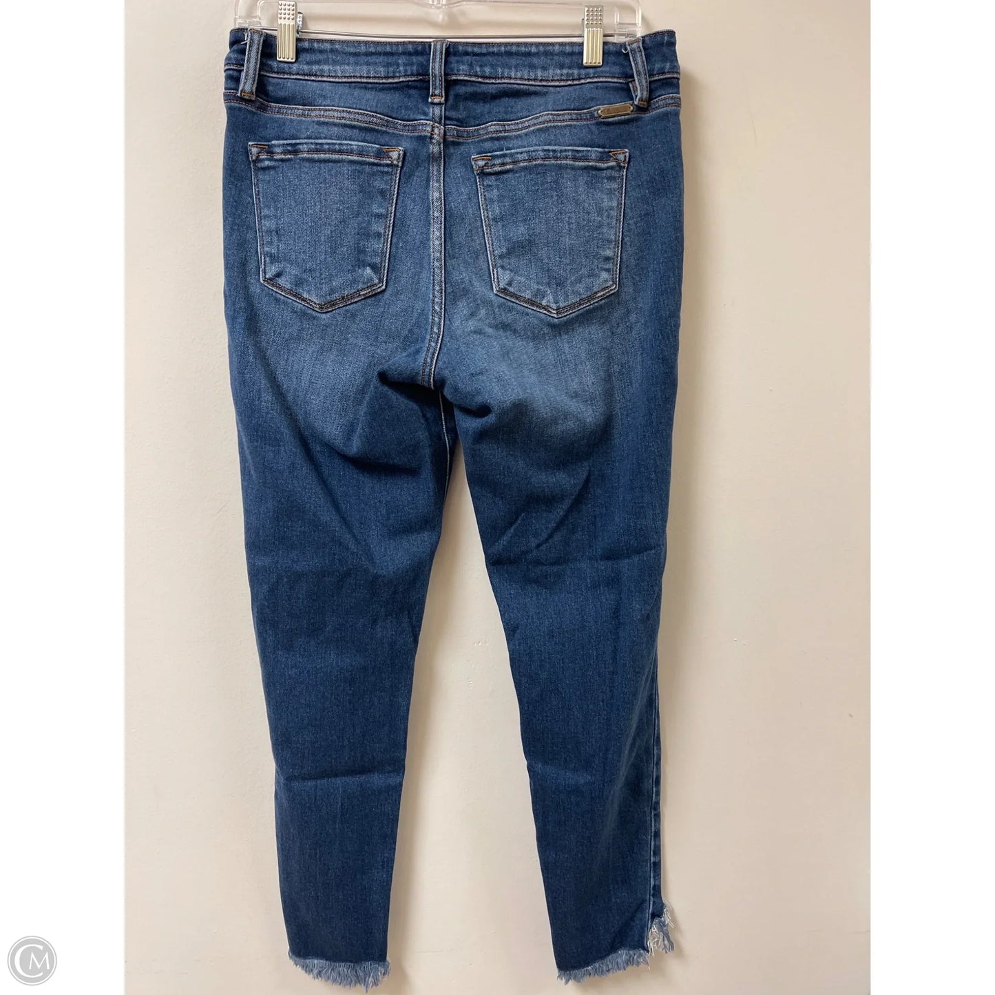 Jeans Skinny By Kancan In Blue Denim, Size: 8