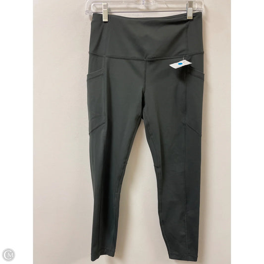 Athletic Leggings By 90 Degrees By Reflex In Grey, Size: M