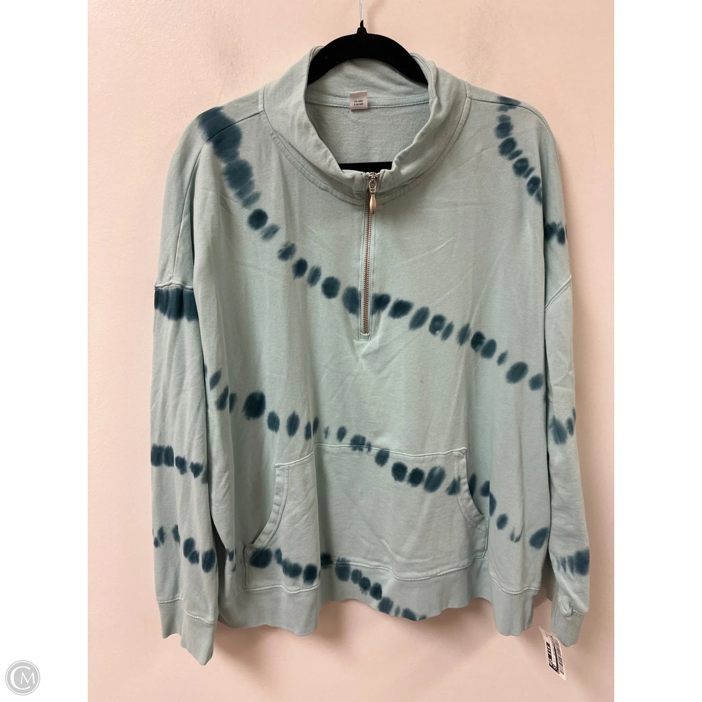 Sweatshirt Collar By Old Navy In Blue, Size: 1x