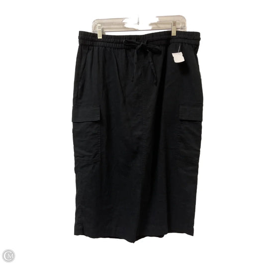 Skirt Maxi By A New Day In Black, Size: 16
