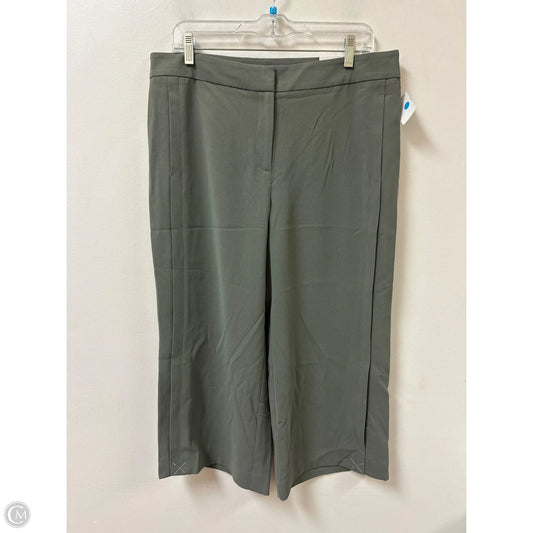 Pants Wide Leg By Ann Taylor In Green, Size: 12p