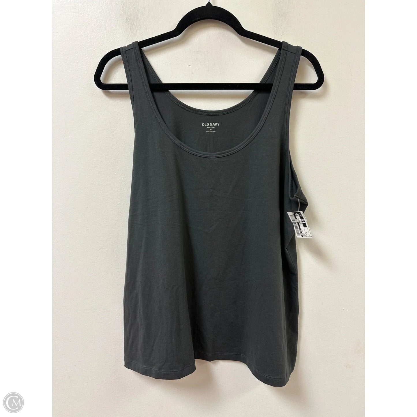 Tank Top By Old Navy In Grey, Size: Xl