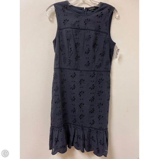 Dress Casual Short By Ann Taylor In Navy, Size: Xs