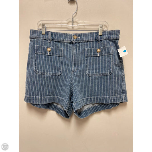 Shorts By Loft In Striped Pattern, Size: 12
