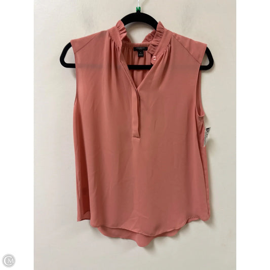Top Short Sleeve By Ann Taylor In Pink, Size: Sp