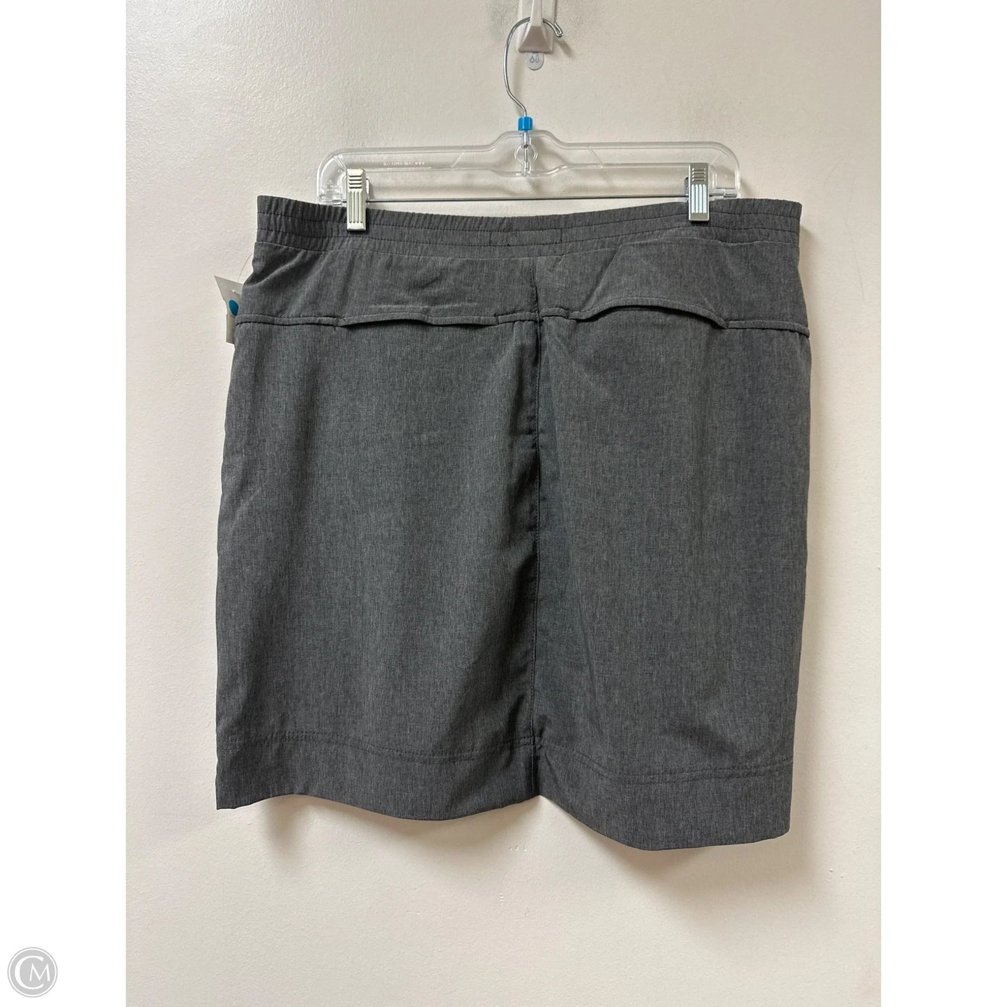 Athletic Skort By Lee In Grey, Size: 12