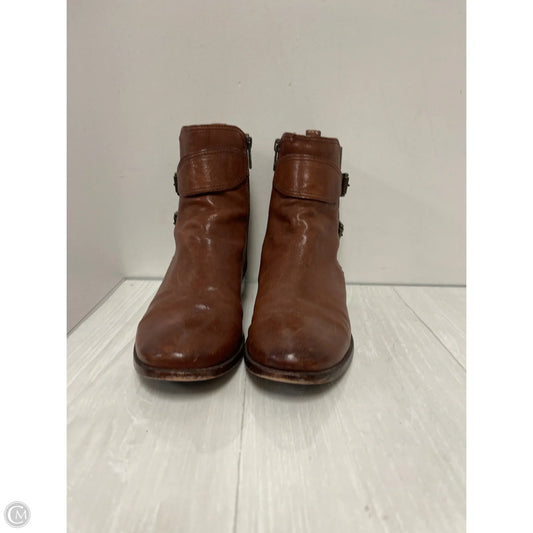Boots Designer By Frye In Brown, Size: 6.5