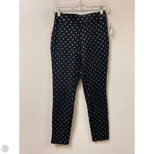 Pants Leggings By Cato In Polkadot Pattern, Size: 2