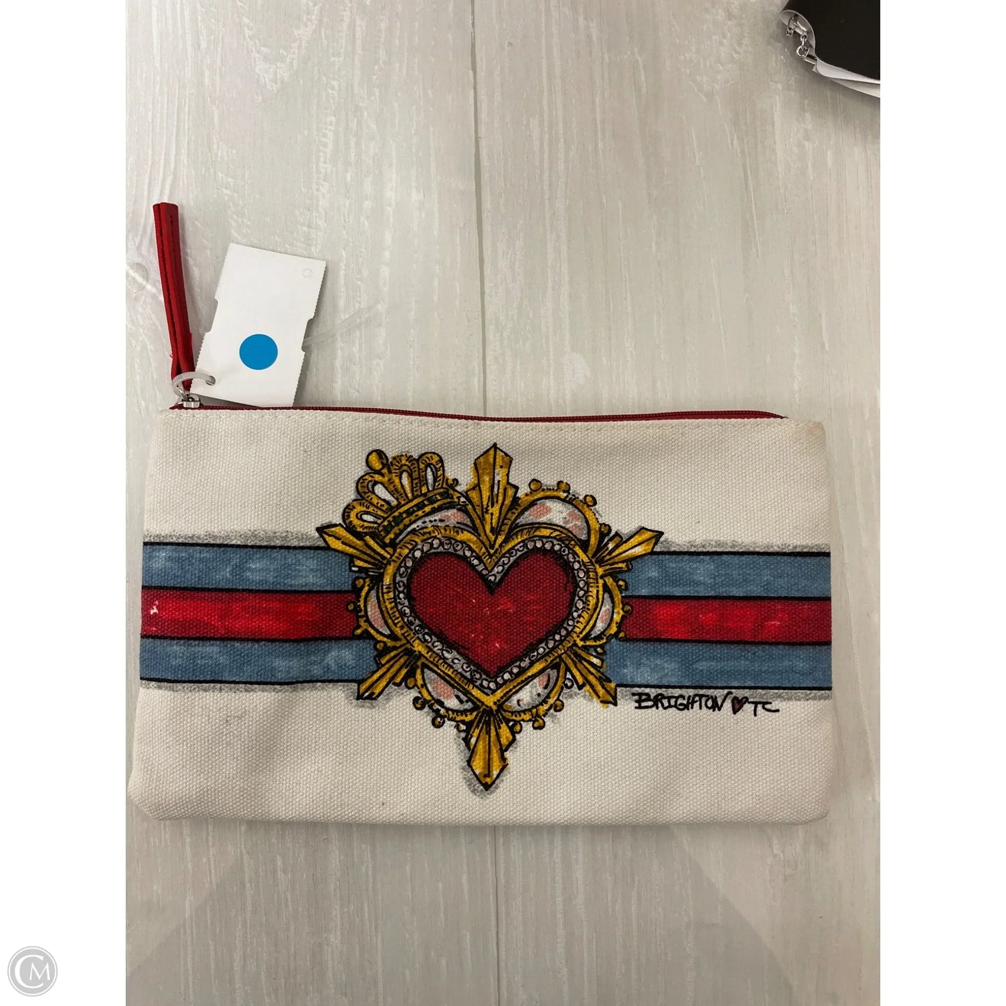 Makeup Bag By Brighton, Size: Medium