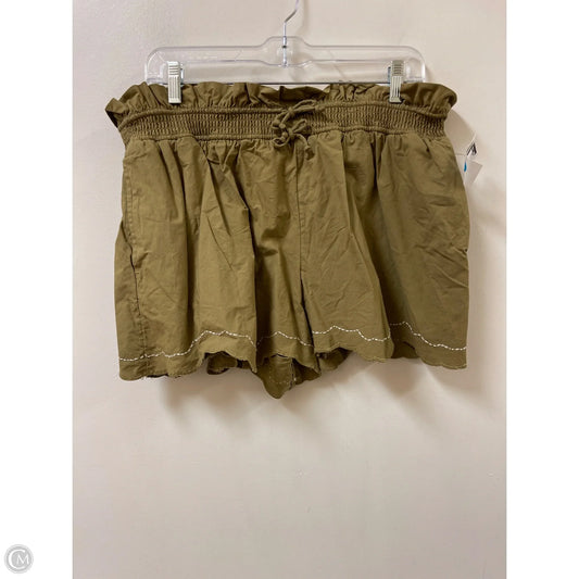 Shorts By Anthropologie In Green, Size: 8