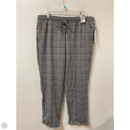 Pants Other By Time And Tru In Black & Cream, Size: 16
